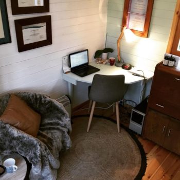kitset cabin home office