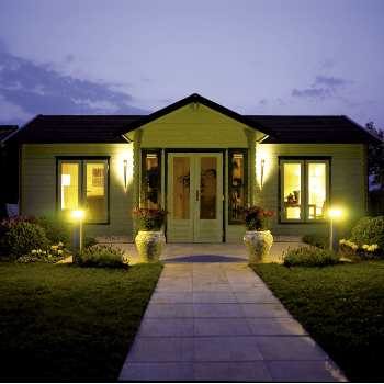 kitset cabin exterior granny flat