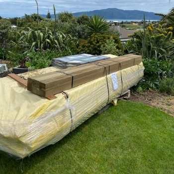 Kitset cabin delivery pallet