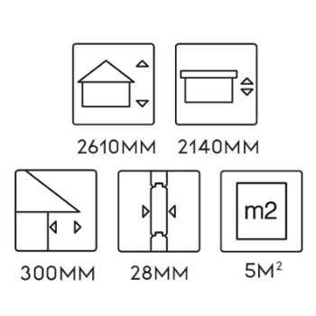 wooden garden shed dimensions