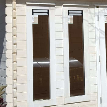kitset cabin wooden window PJ07