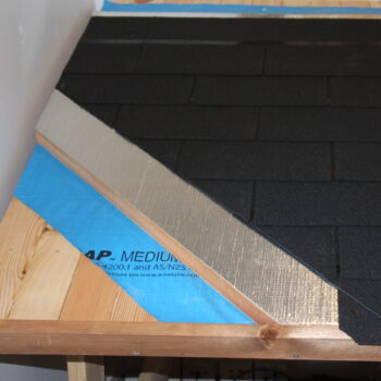 Roof Insulation for wooden kitset cabin